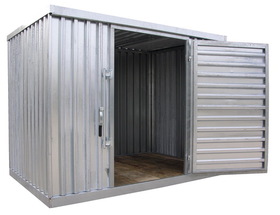 Vestil STOR-96-G-W-1RH storage building single galvanized