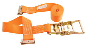 Vestil STRAP-12-RE ratcheting cargo strap with e-clip