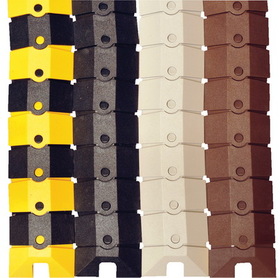 Vestil SWCP-3-BK cord protecter w/endcaps-40 x 3 black