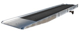 Vestil SY-208430 alum yard ramp steel grating 86 inx30 ft