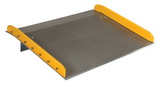 Vestil TAS-15-6036 aluminum dock board steel curb 15k 60x36