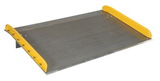 Vestil TAS-15-7236 aluminum dock board steel curb 15k 72x36