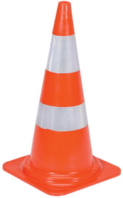 Vestil TC-28-HD-2R heavy duty traffic cone 27-1/2 in