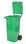 Vestil TH-32-GRN green poly trash can 32 gal capacity, Price/EACH