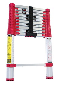 Vestil TLAD-10 telescopic ladder 6 in 10 ft 225 lb