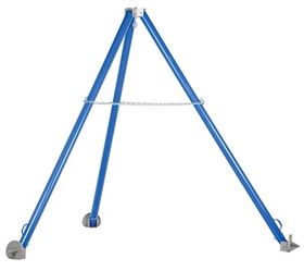 Vestil TRI-SA steel tripod stand w/ adj height legs