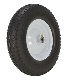Vestil UFBK-16-WHL-58 Solid Urethane Foam Tire 16In Wh 5/8Id Brg
