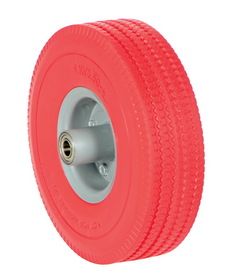Vestil UFRD-10-WHL-58 uf wheel 5/8 in bearing 10 in red