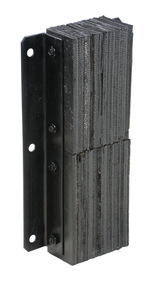 Vestil V-1124-4.5 laminated dock bumper 24h x 11w x 4.5l