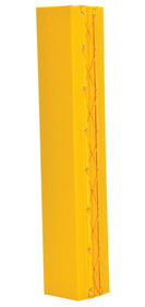 Vestil V-PAD-S-66-Y column protective pad square 6ft 6 in yl