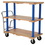 Vestil VHPT/TD-2448 triple deck hardwood platform cart 24x48, Price/EACH