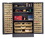 Vestil VSC-JC-137 storage cabinet-137 bins 24 x 78, Price/EACH