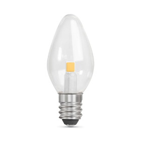 Feit Electric BP7C7/850/LED/4 0.6W (7W Replacement) Daylight (5000K) C7 Special Use LED Light Bulb (4-Pack)