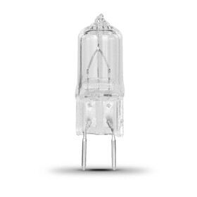 Feit Electric BPQ35/8.6/RP 35W Warm White (3000K) T4 GY8.6 Base Dimmable Halogen Light Bulb