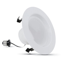 Feit Electric LEDR4HO/930CA 4 in. 8.6W (75W Replacement) Bright White (3000K) Dimmable LED Downlight