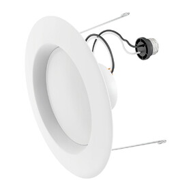 Feit Electric LEDR56XHO/6WYCA/4 5-6 in. 120W Replacement Adjustable White Dimmable High Output Enhance LED Recessed Downlight (4-Pack)