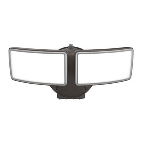 Feit Electric S10.5DFL/5CCT/MM/BZ 50W 5000L Selectable Color Dual Head LED Motion Security Flood Light, Bronze