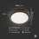Feit Electric S13CM/840/BZ 2000 Lumens Bright White (4000K) Ceiling Canopy Light, Bronze