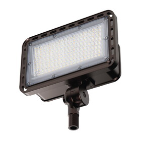 Feit Electric S8.6FL/5CCT/LSDD/BZ 8000/6000/4000 Lumens Adjustable White Commercial Flood Light, Bronze