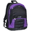 EVEREST 3045SH Two-Tone Backpack w/ Mesh Pockets