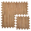 Aspire 135 SQFT 135 Tiles 12" Floor Mat Eva Foam Wood Grain Exercise Mat for Playroom