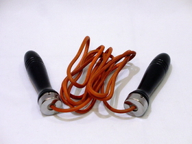 Everrich EVA-0025 Leather Jump Ropes - 8.6' L