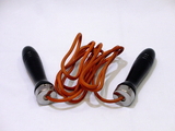 Everrich EVA-0027 Leather Jump Ropes - 9.6' L