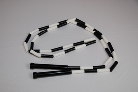 Everrich EVA-0035 Plastic Segmented Jump Ropes Set - 6' L, set of 6
