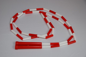 Everrich EVA-0036 Plastic Segmented Jump Ropes Set - 7' L, set of 6