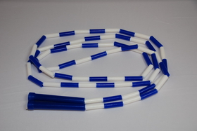 Everrich EVA-0038 Plastic Segmented Jump Ropes Set - 9' L, set of 6