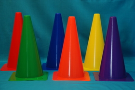 Everrich EVB-0016 Plastic Cones Set/6 - 12" H