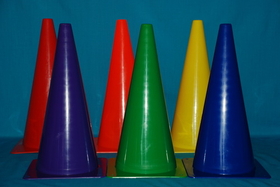 Everrich EVB-0018 Plastic Cones Set/6 - 18" H