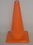 Everrich EVB-0032-1 Vinyl Cones - 18"H - square base, Orange, Price/piece