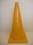 Everrich EVB-0033-1 Vinyl Cones - 28"H - square base, Yellow, Price/piece
