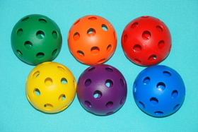 Everrich EVB-0049 9cm dia. Plasticball Softball-w/holes