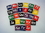 Everrich EVC-0011 Beanbags - Alphabet - 4" * 4" - set of 26, Price/set