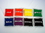 Everrich EVC-0013 Beanbags - Colors - 4" * 4" - set of 8, Price/set