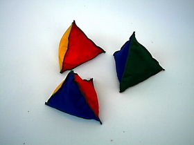 Everrich EVC-0019 Beanbags - Pyramid - 4"