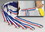 Everrich EVC-0032 Flag Belt - adjustable rip - 16" L * 1" W - set of 6 belts, 12 flags, Price/set
