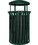 Ex-Cell Kaiser SCD-2633 Streetscape Collection 37-Gallon Receptacle w/ Canopy
