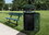 Ex-Cell Kaiser SCTP-40 D Streetscape Collection 45-Gallon Receptacle w/ Door & Canopy