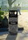 Ex-Cell Kaiser WR-34R DM BLACK Landscape Series Trash Receptacle w/ Dome Top, Price/EA