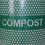 Ex-Cell Kaiser WR-34R DM COMPOST HGR Landscape Series Compost Receptacle w/ Dome Top