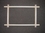F. A. Edmunds 2997 8.5" x 24" Split Rail Scroll Frame