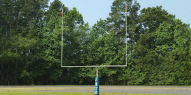 Fisher Athletic White Goal Post