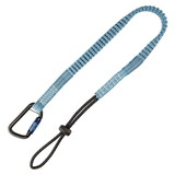 FallTech 15 lb Tool Tether with choke-on cinch-loop and aluminum twist-lock carabiner, 36