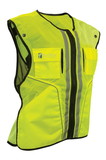 FallTech Construction Grade High-visibility Lime Safety Vest