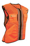 FallTech Construction Grade High-visibility Orange Safety Vest