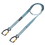 FallTech 5340A 40 lb Premium Tool Tether with Non-stretch Web, Choke-loop and Swivel Aluminum Carabiner, 78" 1/pk