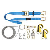 FallTech SteelGrip Plus™ Temporary Cable HLL System with Web Pass-through Anchors
